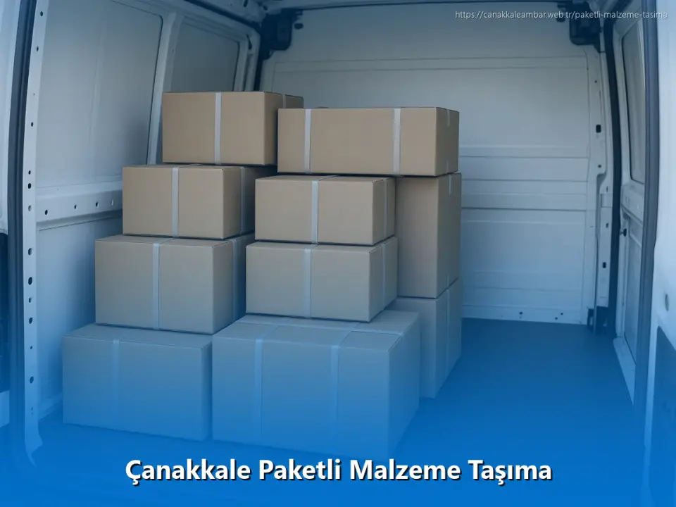 Çanakkale Paketli Malzeme Taşıma